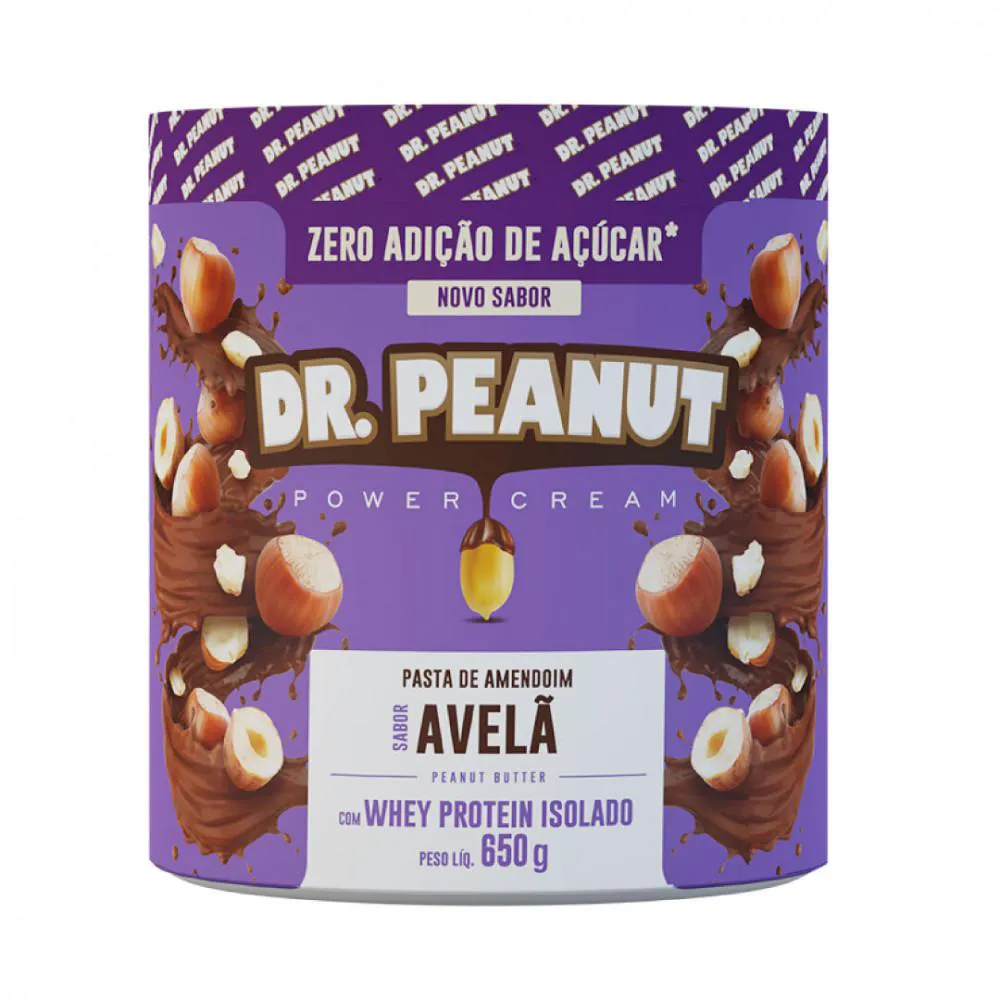 PASTA DE AMENDOIM DR. PEANUT – 600G Chocolate Branco