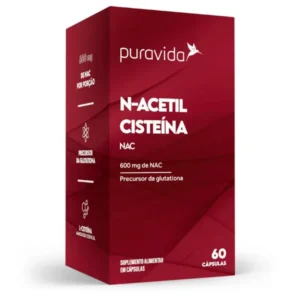 Nac Cisteina N – Acetil 600MG Pura Vida 60 cápsula