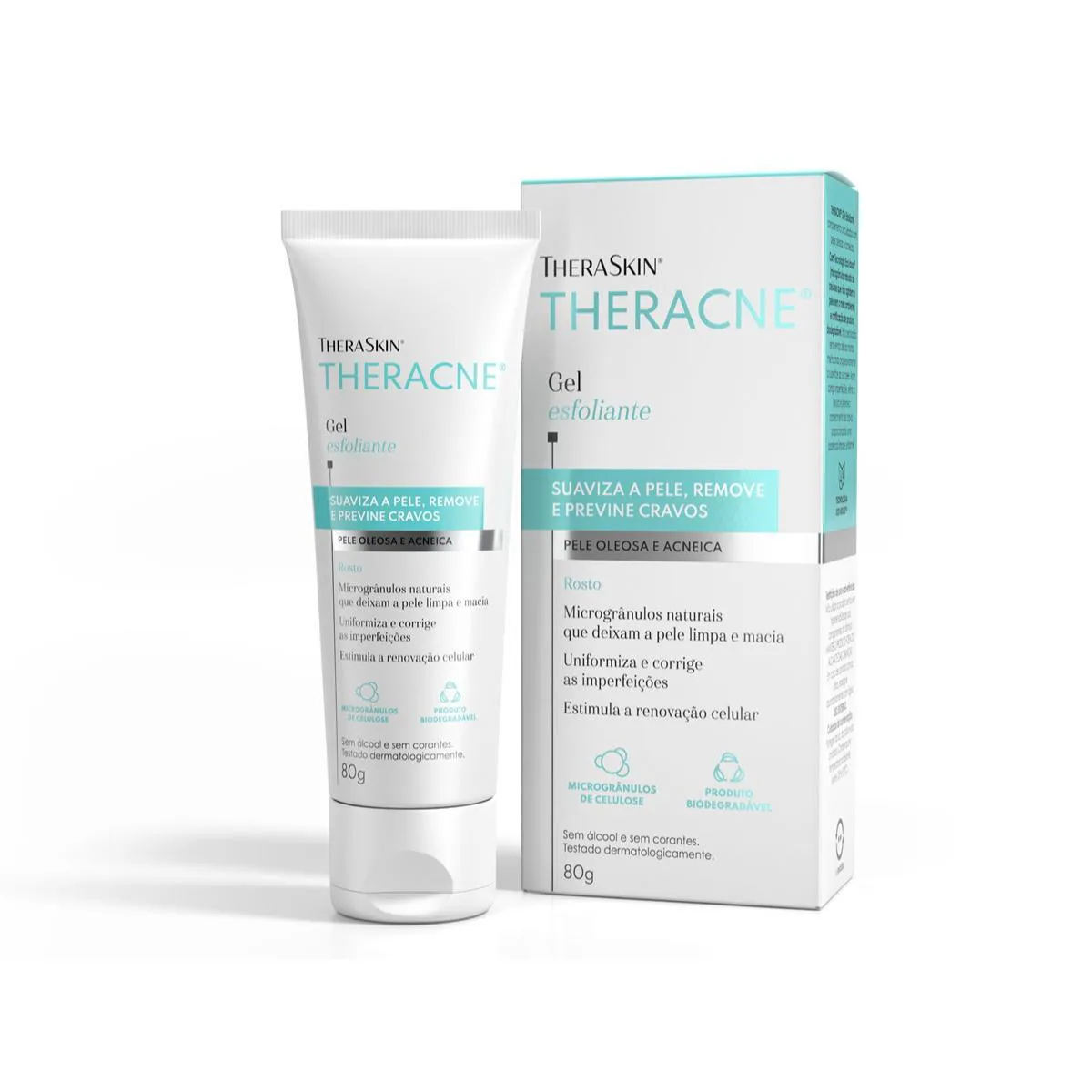 Gel Esfoliante TheraSkin Theracne com 80g