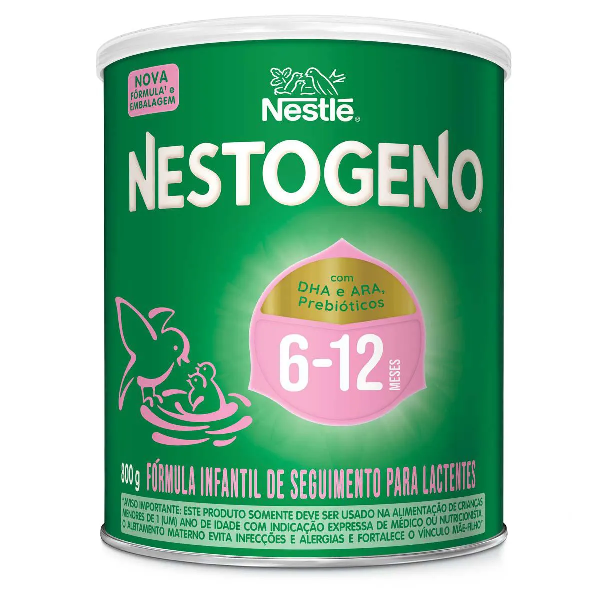 Fórmula Infantil Nestogeno 2 Nestlé 6 a 12 meses 800g