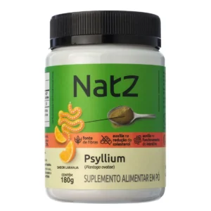 Psyllium em Pó Natz Laranja 180g