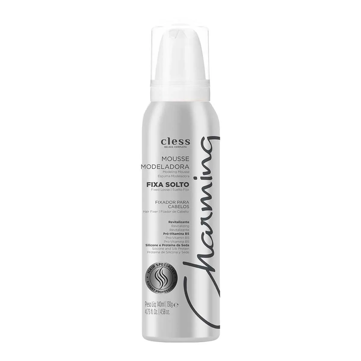 Mousse Modeladora Normal Charming com 140ml