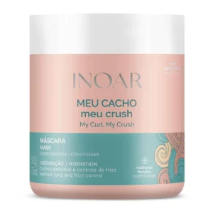 Máscara Capilar Cabelo Cacheado Inoar Meu Cacho Meu Crush 500g